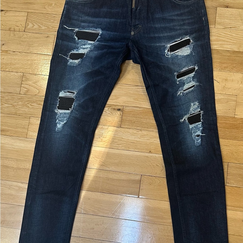 Men’s Philipp Plein Super straight cut jeans